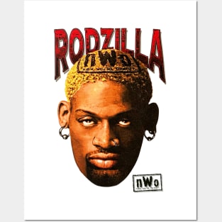 Dennis Rodman - Rodzilla - The Worm Posters and Art